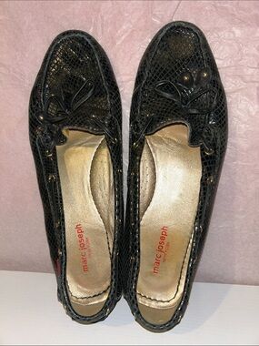 Marc Joseph Black Women's Ballet Flats